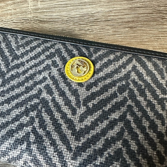 Spartina 449 Black and Gray Leather Wallet - Picture 5 of 7